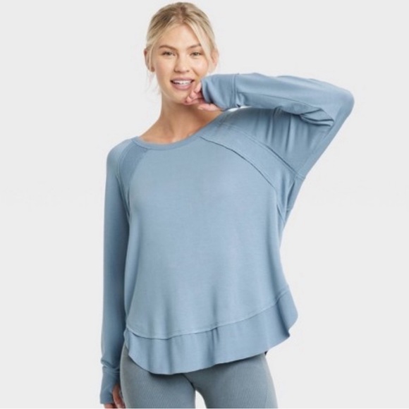 JoyLab Tops Joy Lab Target Crewneck Sweatshirt Purple Lavender